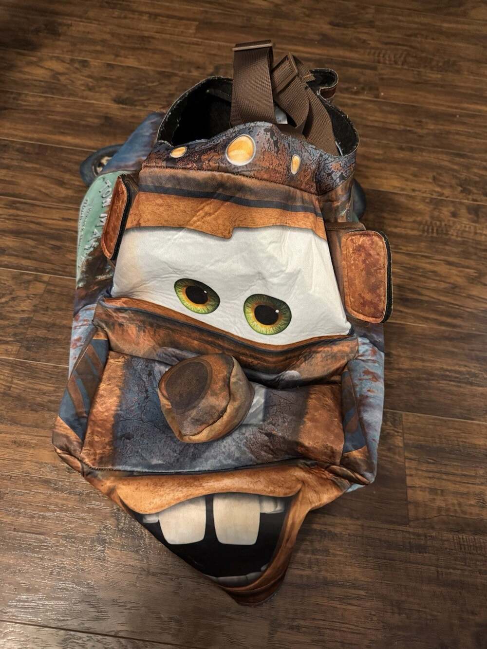 Disney Pixar Cars Tow Mater Child’s 3D Ride-Along Costume One Size